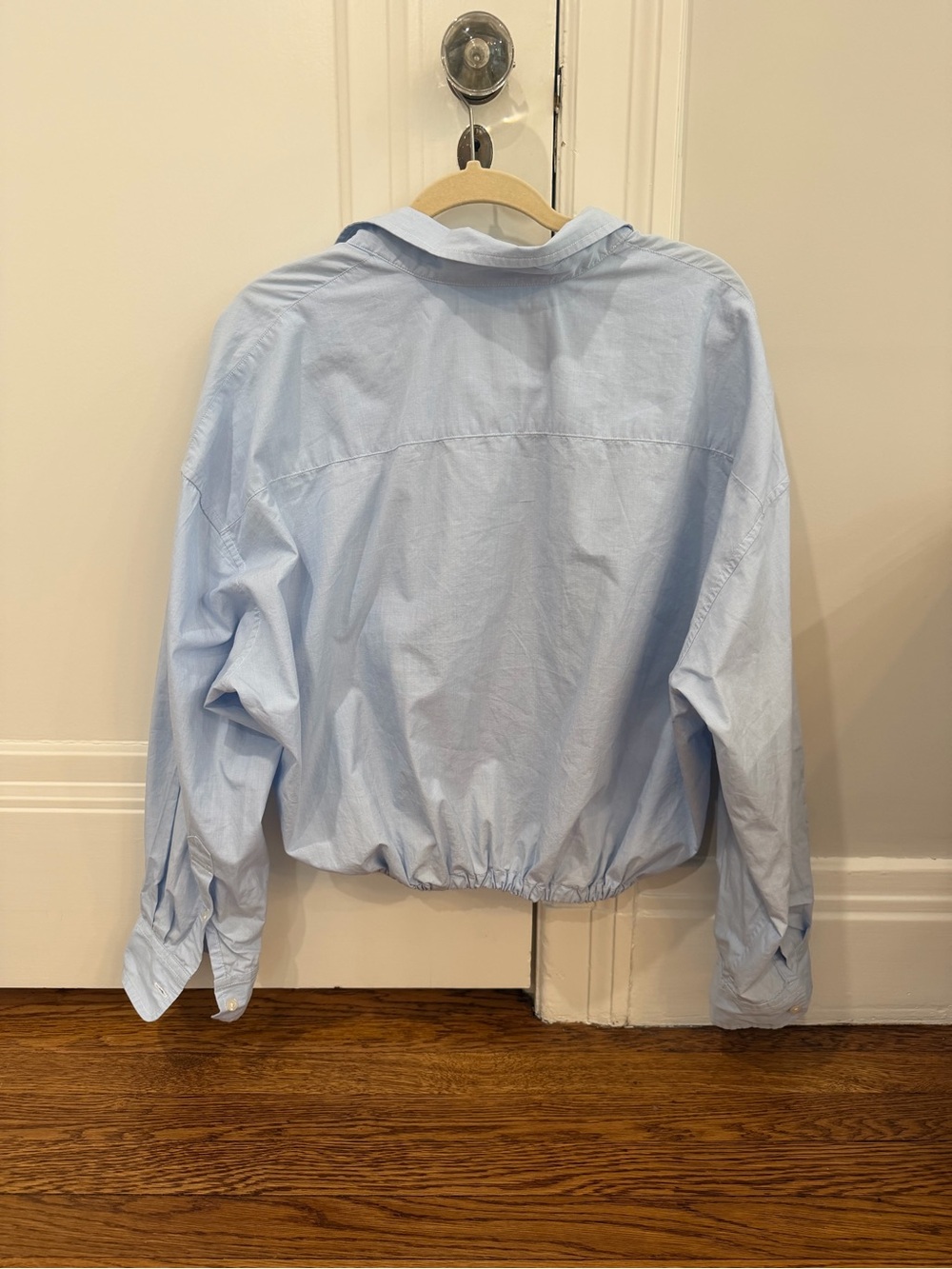 R13 Gathered Cropped Button Front Top $450 Retail NWOT - Picture 6 of 6